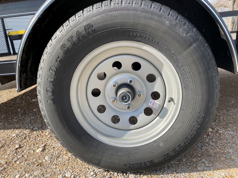 2023 Utility Trailer 6.5 X 14' Steel with Spring Assist gate