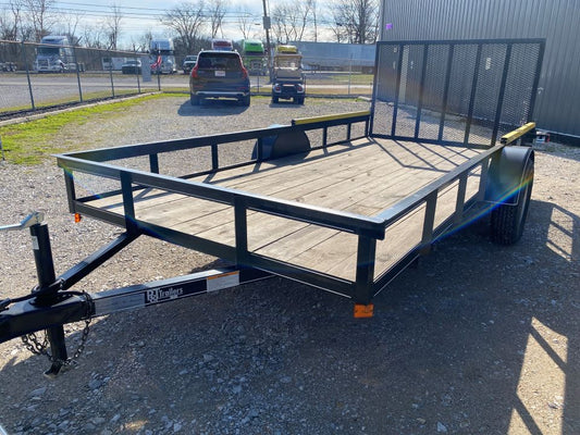 2023 Utility Trailer 6.5 X 14' Steel with Spring Assist gate